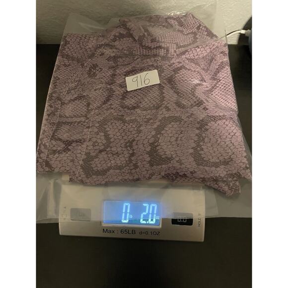 Vintage Spenser Jeremy Womens Top Size 10 Purple Abstract Silk Sheer Lightweight - Picture 7 of 7